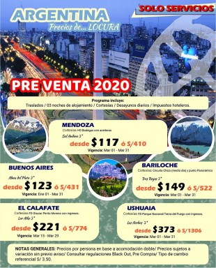 Argentina Preventa 2020